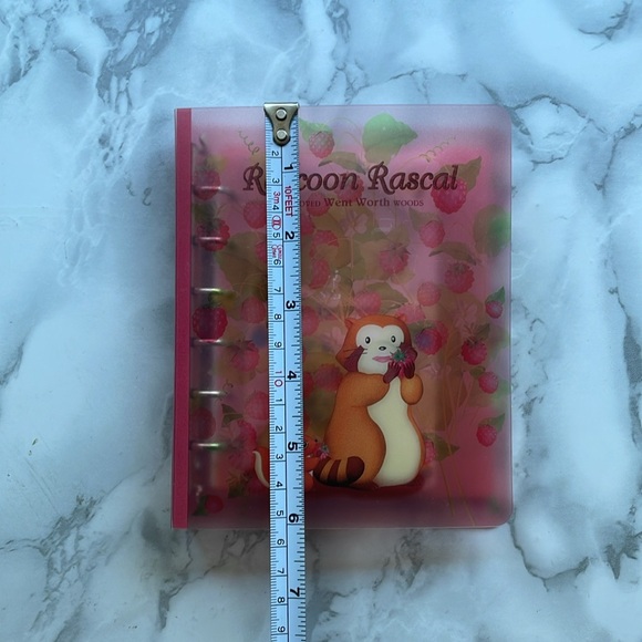 Nippon Animation Raccoon Rascal mini binder - USED - Picture 3 of 7